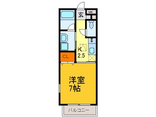 エレガンツア南本町の物件間取画像